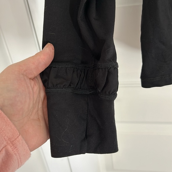 SPANX - Women Black Contour Full Zip Jacket Athleisure Lightweight Sweater large - Picture 6 of 12
